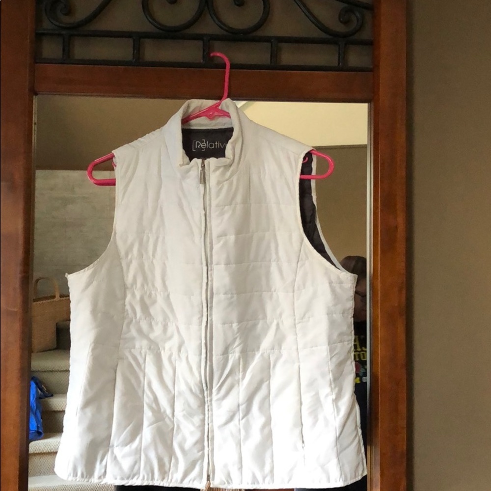 white vest